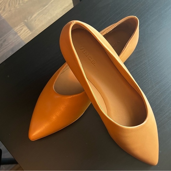 Vince Lex Leather Asymmetrical Flat - Picture 8 of 8